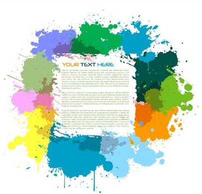 different colors of rainbow backgrounds vector