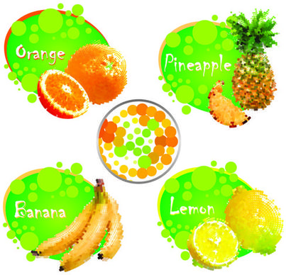 different juice labels design vector