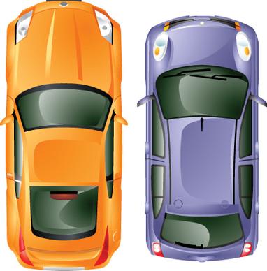 different model cars vector graphics