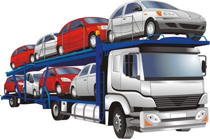 different of trucks vector illustration