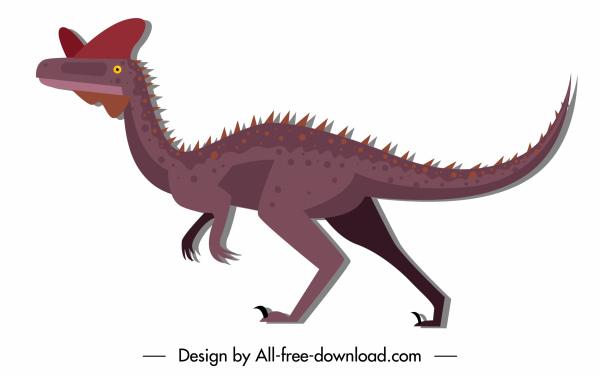 dinosaur creature icon classic design cartoon character sketch