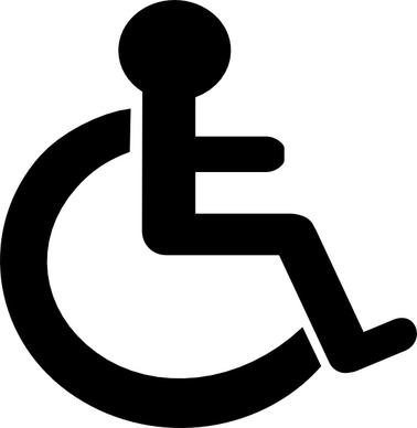 Disability Sign clip art