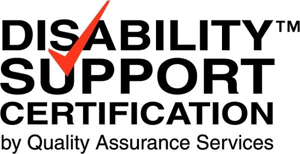 disability support certification