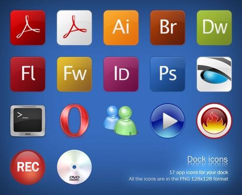Dock Icons icons pack