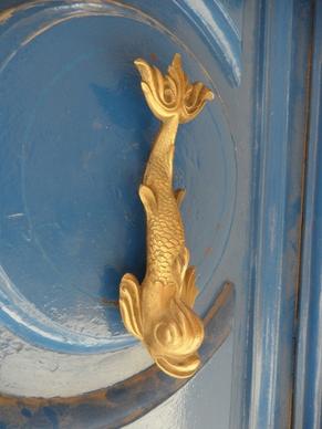 door door handle golden