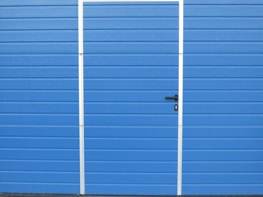 door sheet blue