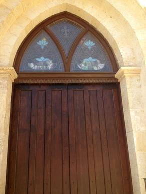door to cathedral in san antonio texas