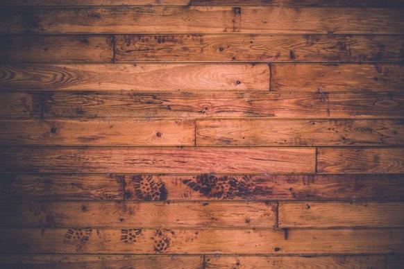 down floor footprint line pattern plank wood