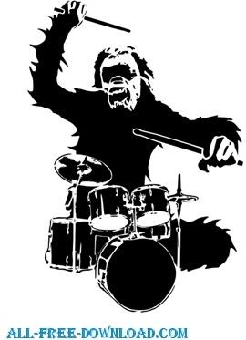 Drum monkey