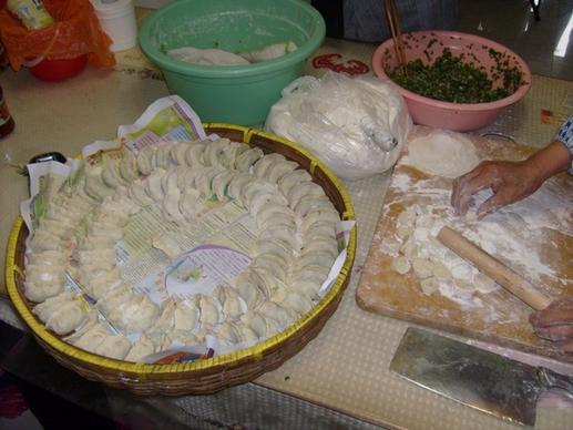 dumpling preparation