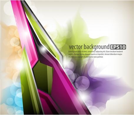 abstract background modern colorful shiny bokeh decor