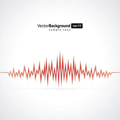 dynamic audio waves 05 vector
