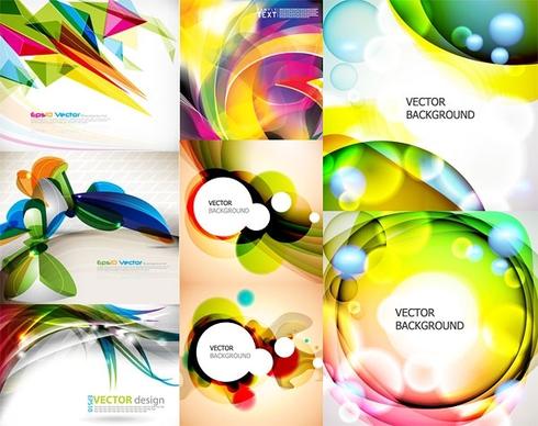 dynamic background of vector graphic symphony