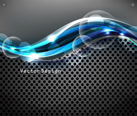 technology background dynamic twinkling dynamic swirled design