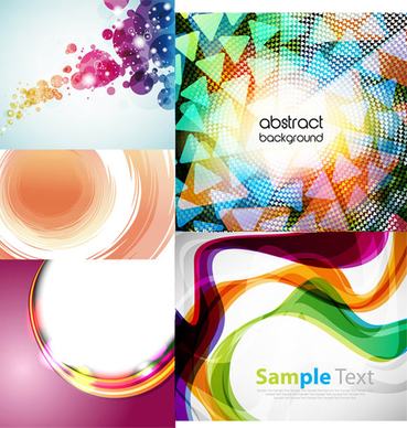 dynamic flow line backgrounds vector graphic