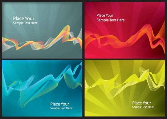 Dynamic lines background vector