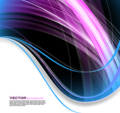 dynamic lines shiny background vector