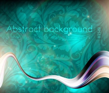 dynamic luxury background 02 vector