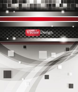 dynamic technology background 01 vector