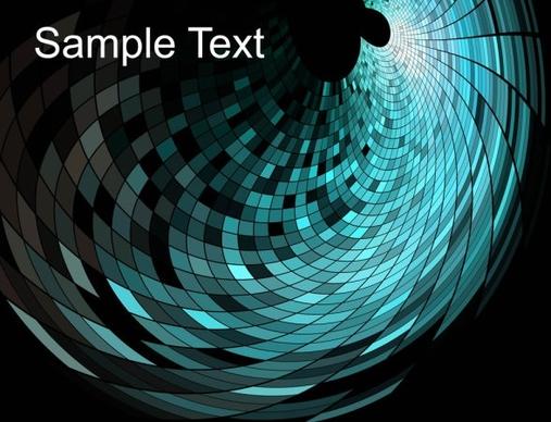dynamic trend of the mosaic background 02 vector