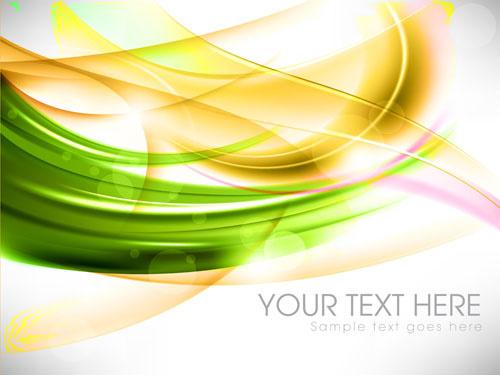 dynamic wavy with light dot background vector
