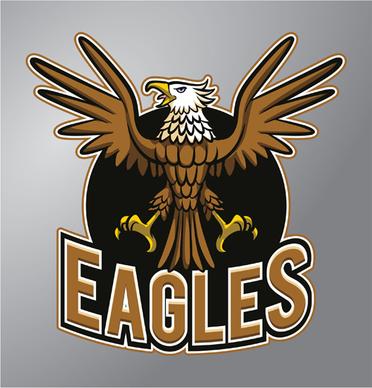 eagles logo vector