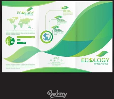 ecology brochure design