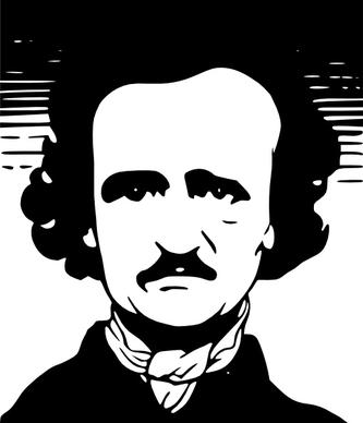 Edgar Allen Poe clip art