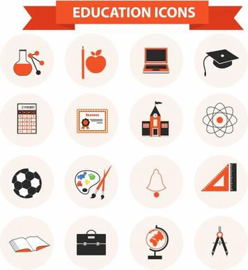 Education icons 