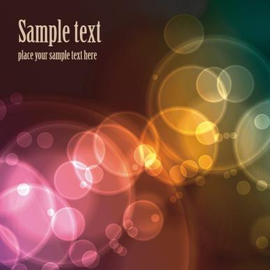 effect of light background vector graphic