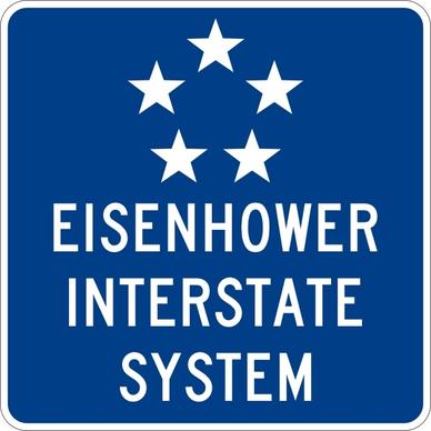 Eisenhower Interstate System clip art
