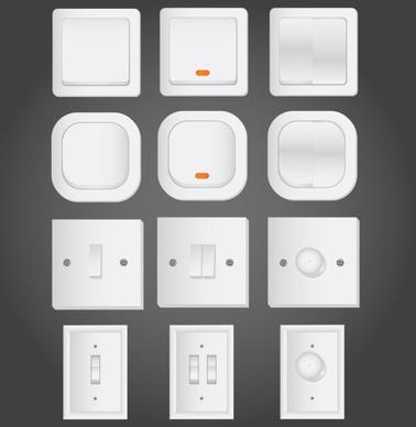 electrical switch vector