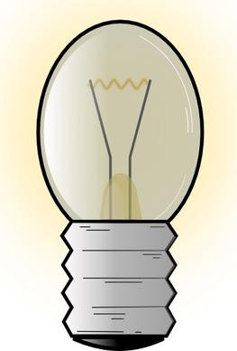 Electronic Light Bulb clip art