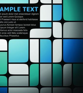 elegant checkered background text template vector 1