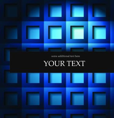 elegant checkered background text template vector 2