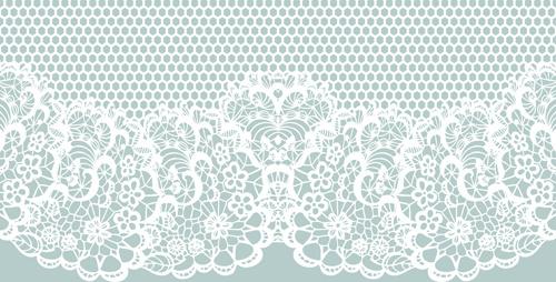 elegant white lace vector background
