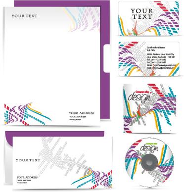elements of identity kit cover vector