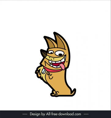 elizabeth ii queen s corgi dog in mr bean cartoon icon funny handdrawn sketch