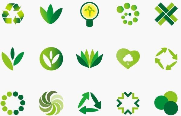 Environment Icons for Bio and Eco
