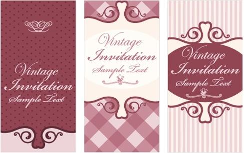 invitation card templates elegant classical decor