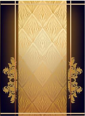 document cover template elegant luxury dark european symmetry