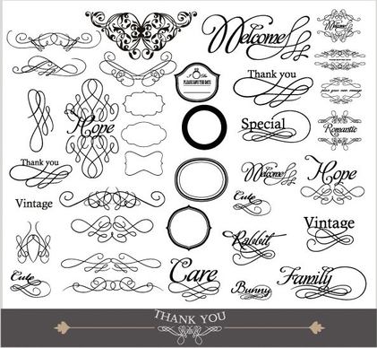 europeanstyle lace border 01 vector