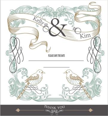 europeanstyle lace border 02 vector