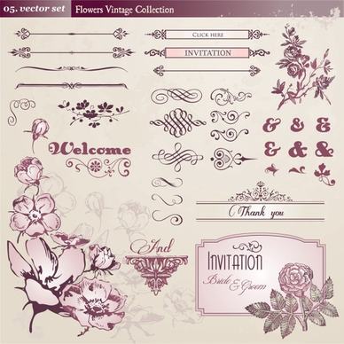 europeanstyle lace pattern 01 vector