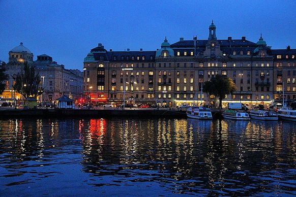 evening in stockholm