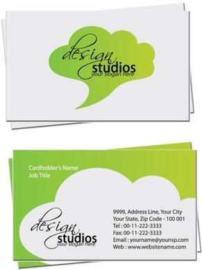 exquisite business cards 01 vector