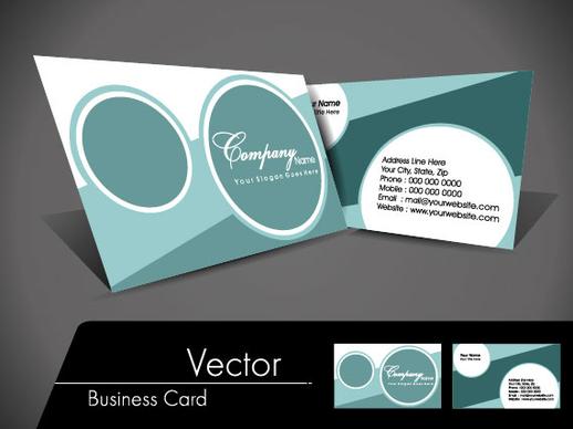 exquisite business cards design elements vector