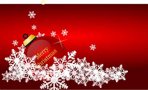 exquisite christmas elements collection vector