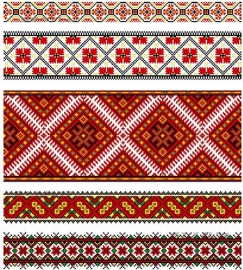 traditional pattern templates flat repeating symmetric decor