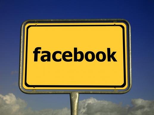 facebook town sign note